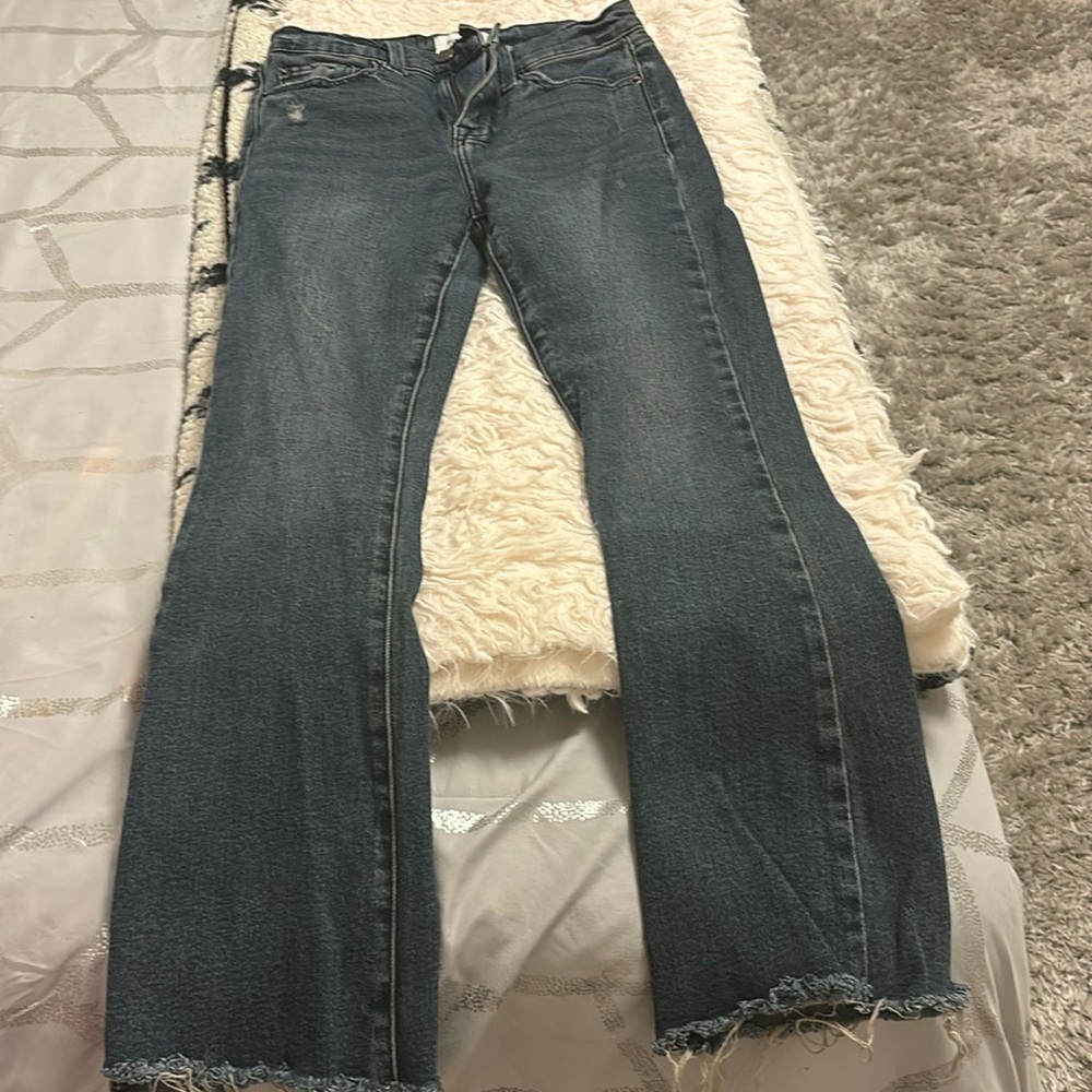 Dark blue skinny jeans
